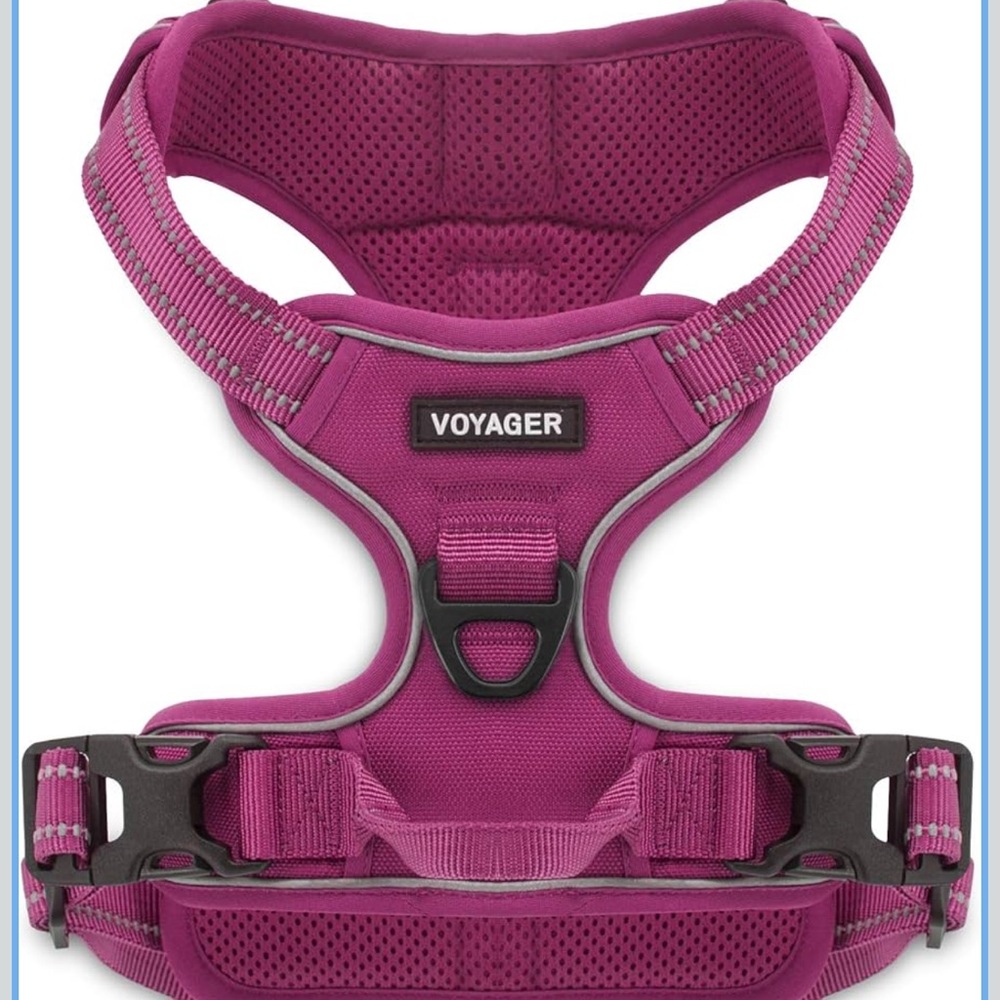 Voyager Pink Dog Harness